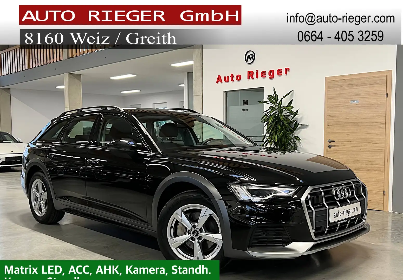 Audi A6 allroad 40 TDI Matrix-LED, ACC, AHK, Kamera, Standheizung Schwarz - 1