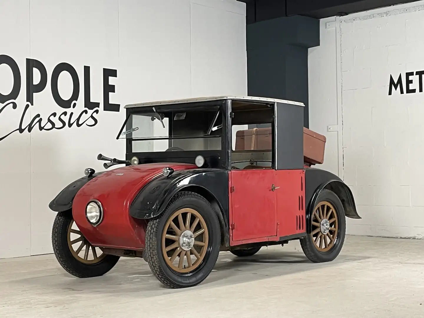 Oldtimer Hanomag 2/10 PS Komissbrot Kleinauto M0616 Rood - 1