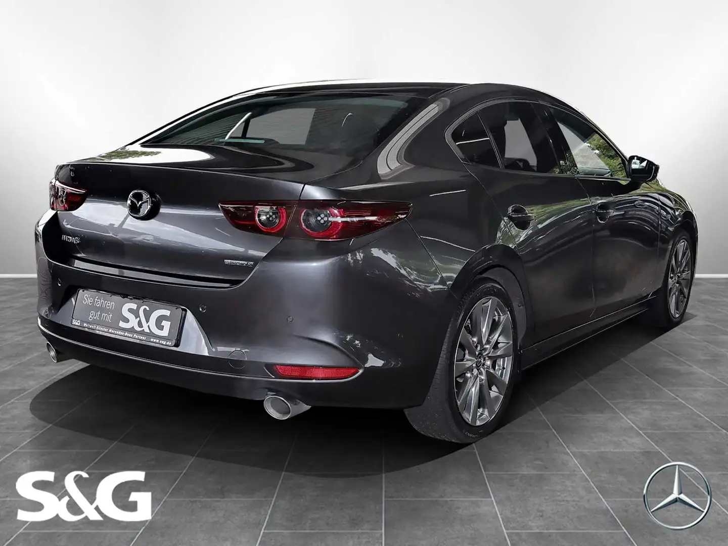 Mazda 3 SKYACTIV-X M-Hybrid Selection CARPLAY+KAMERA Grau - 2