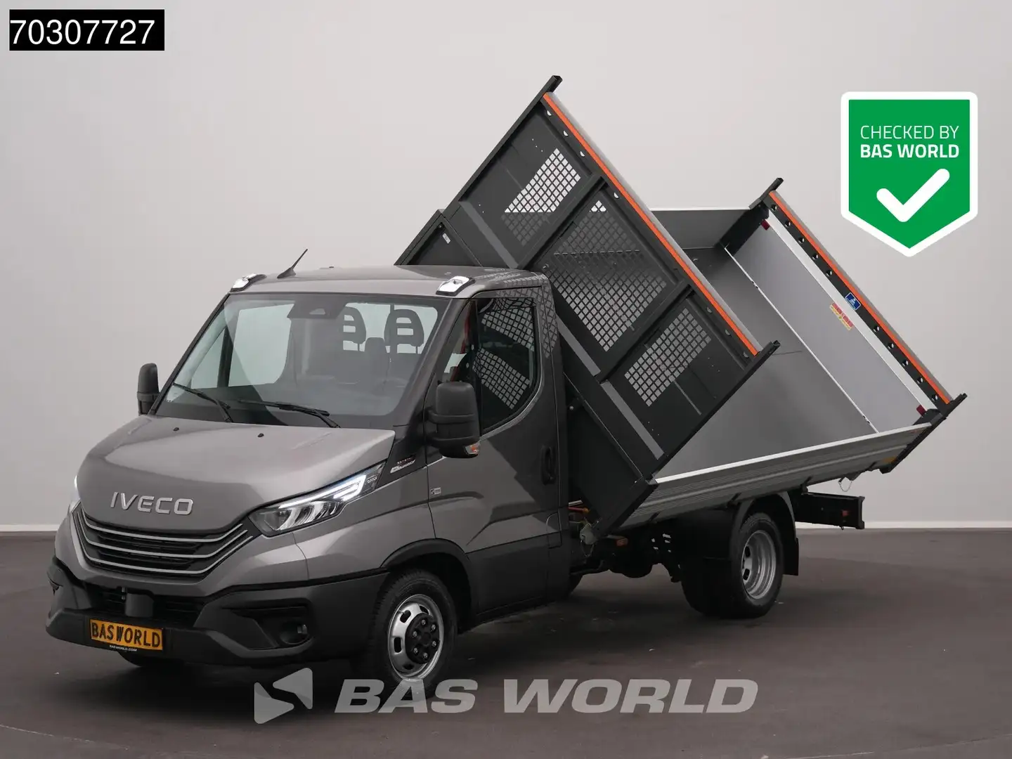 Iveco Daily 35C21 3.0L Automaat Driezijdige Kipper Grau - 1