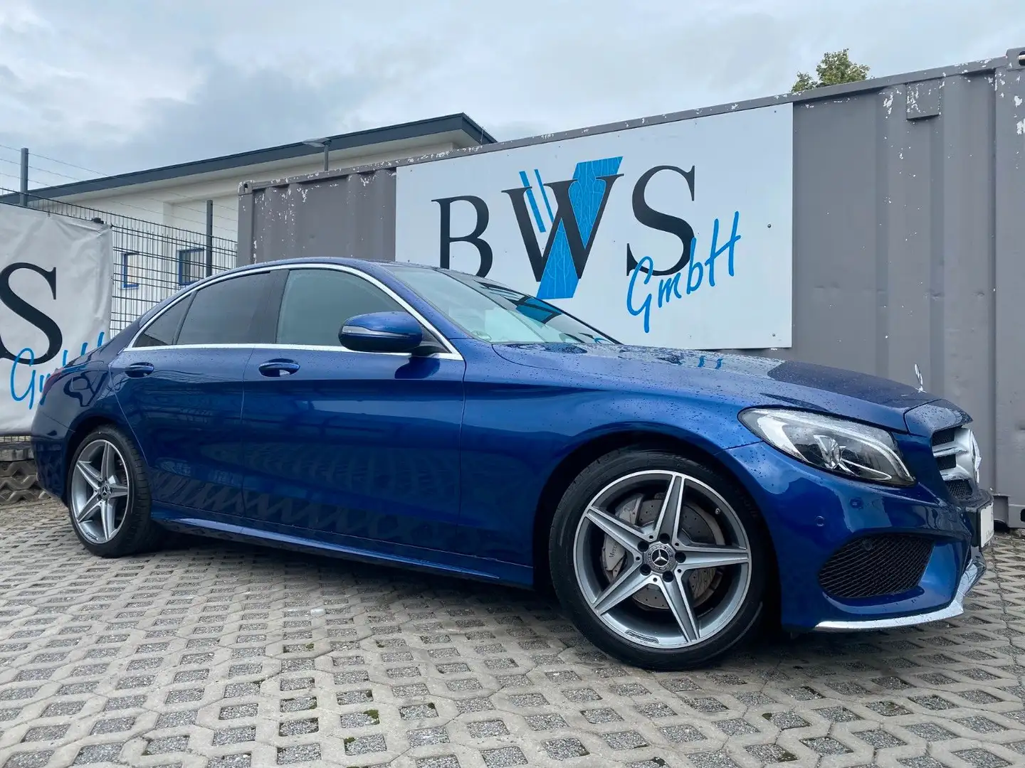 Mercedes-Benz C 180 CGI AMG/LED/Navi/Kamera/Hub-SD*Tempomat Bleu - 1