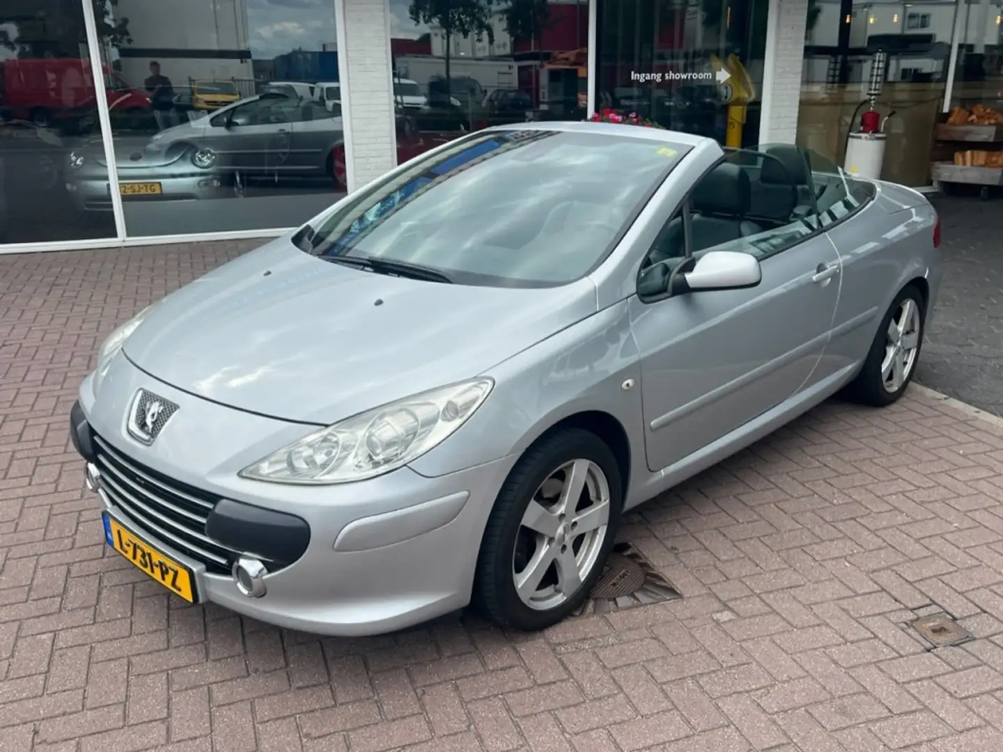 Peugeot 307 2.0 16v CC handgeschakeld LEER / ECC / TREKHAAK #R siva - 2