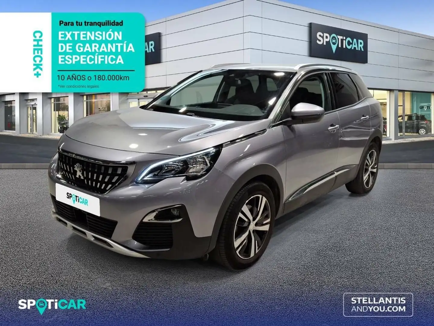 Peugeot 3008 1.2 PureTech S&S Allure 130 Gris - 1