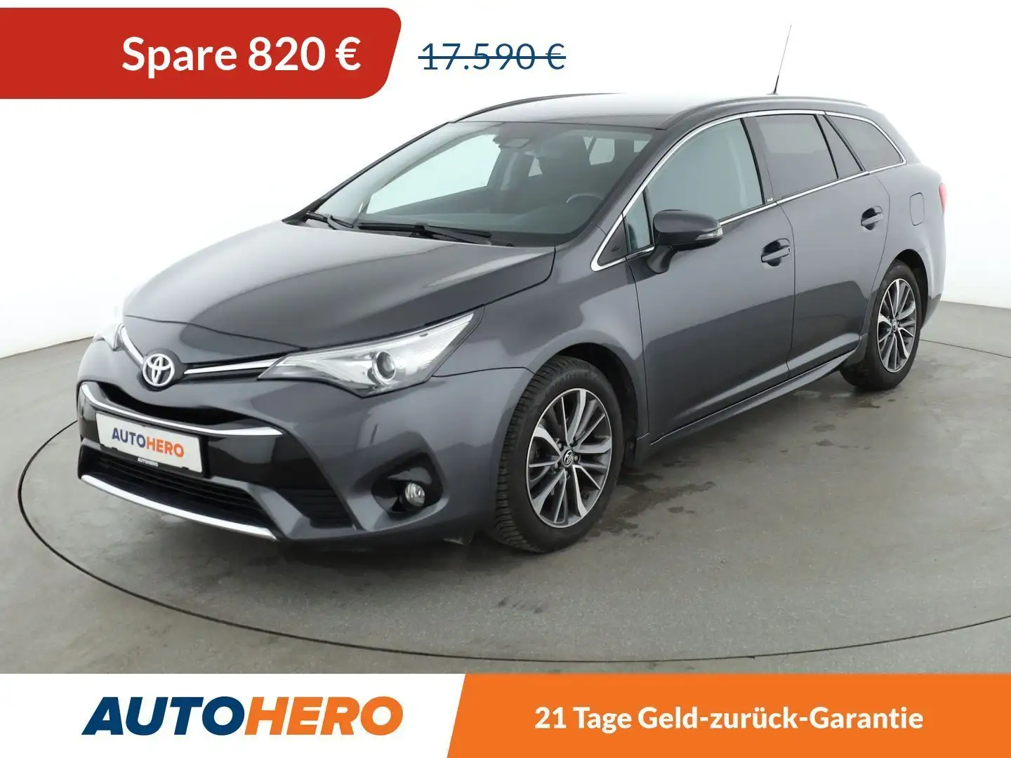 Toyota Avensis 1.8 Edition-S+ *NAVI*BiLED*CAM*TEMPO*SHZ*ALU* Gris - 1