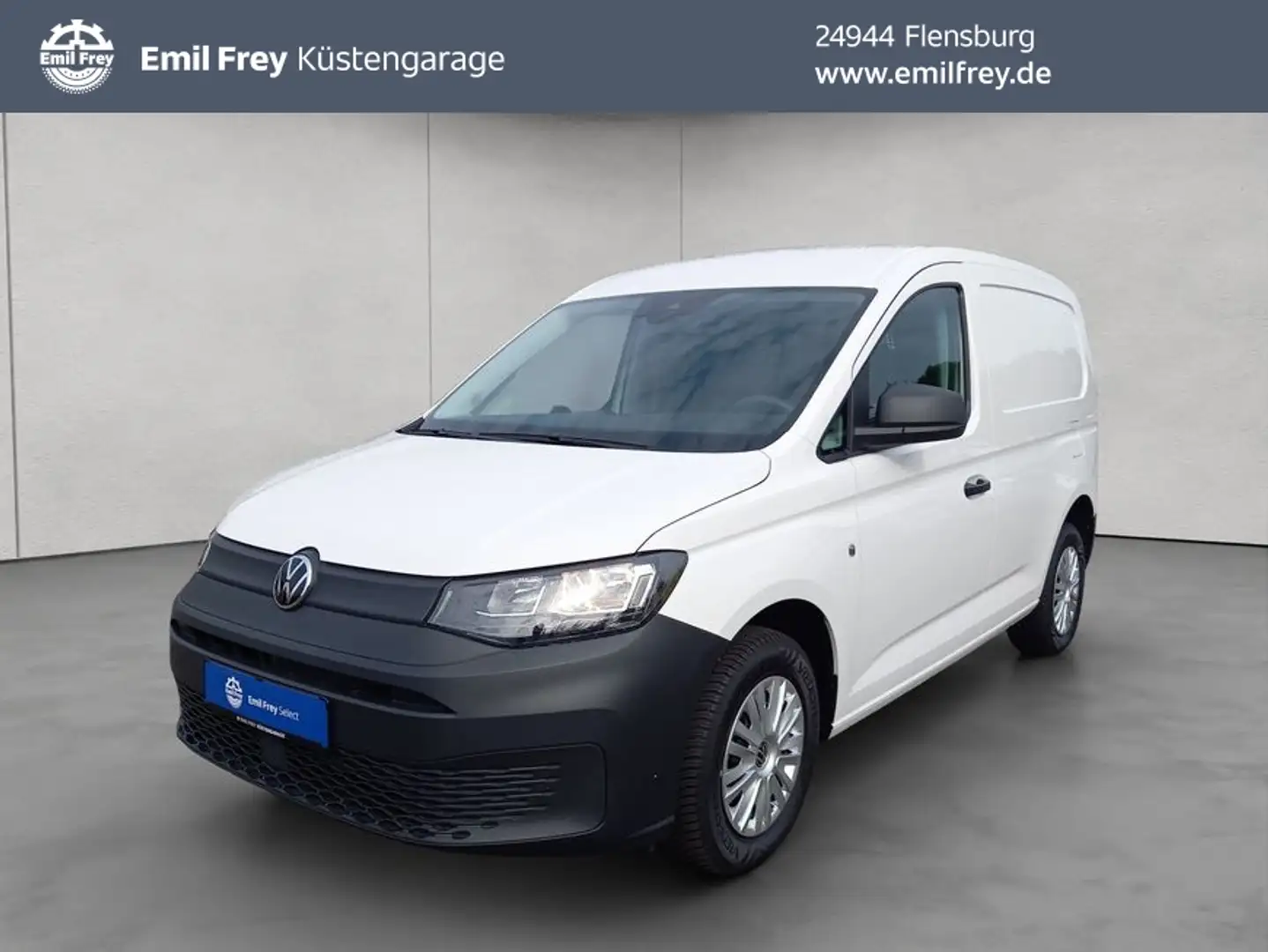 Volkswagen Caddy Cargo 2.0 TDI Cool&Sound Ladeboden AHK Weiß - 1