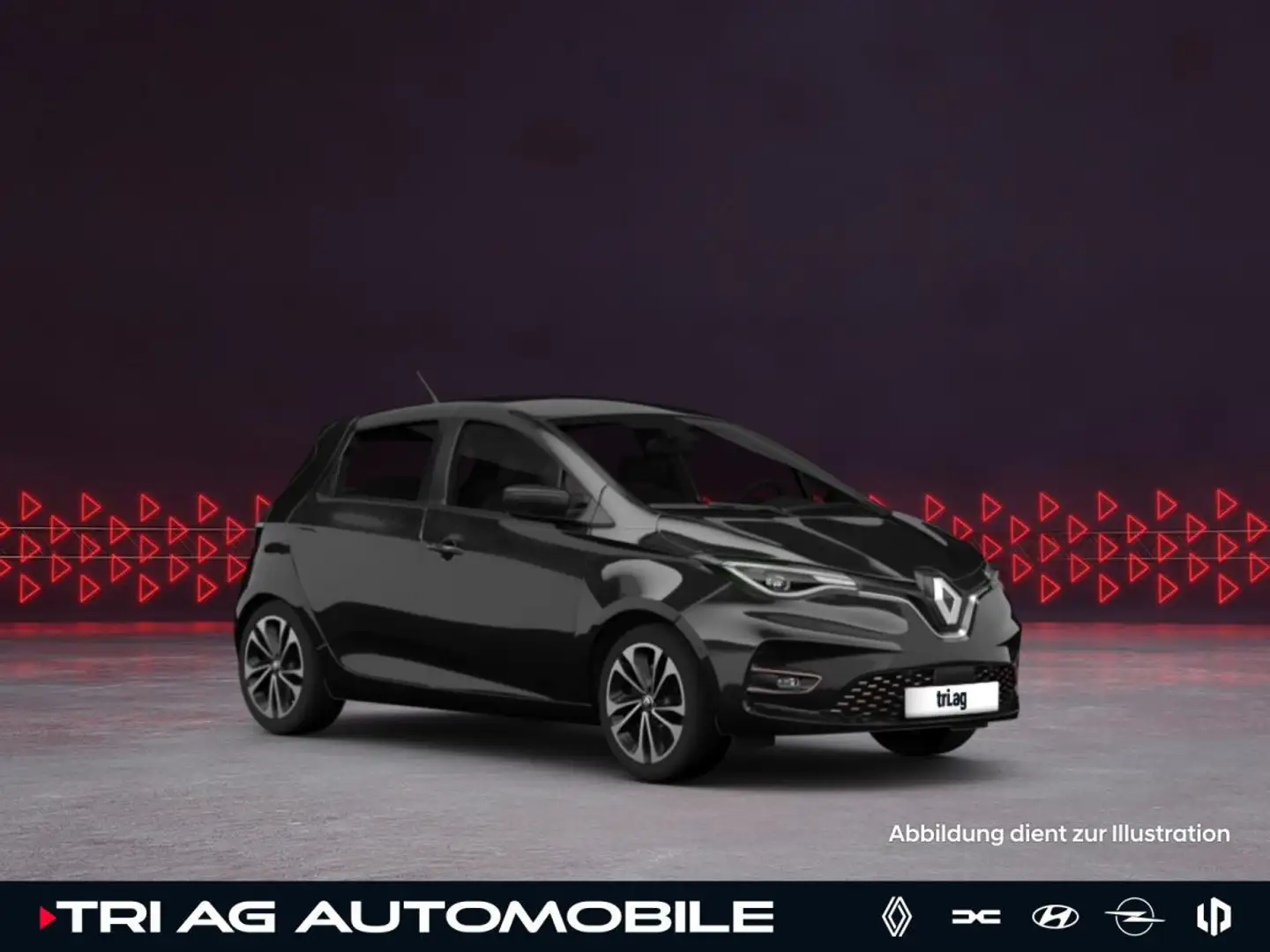 Renault ZOE Evolution EV50 135hp LED Rückfahrkamera Keyless PD Schwarz - 1