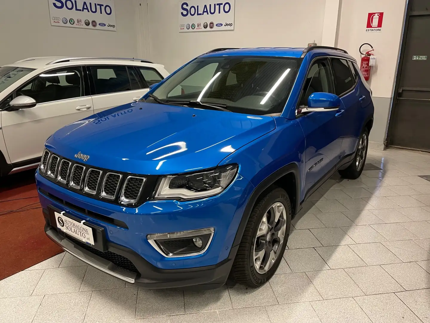 Jeep Compass 1.6 Multijet II 2WD Limited Navy Telec Adaptive Azul - 1