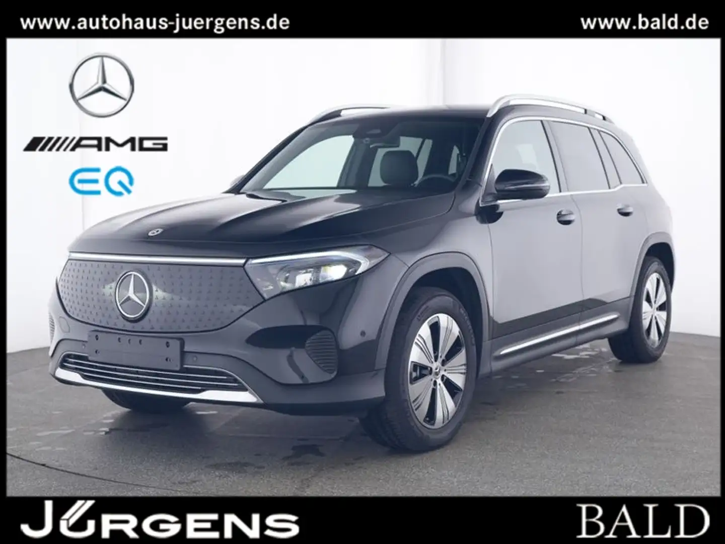 Mercedes-Benz EQB 300 4M Progressive/LED/Cam/Totw/7Sitzer/18' Fekete - 2