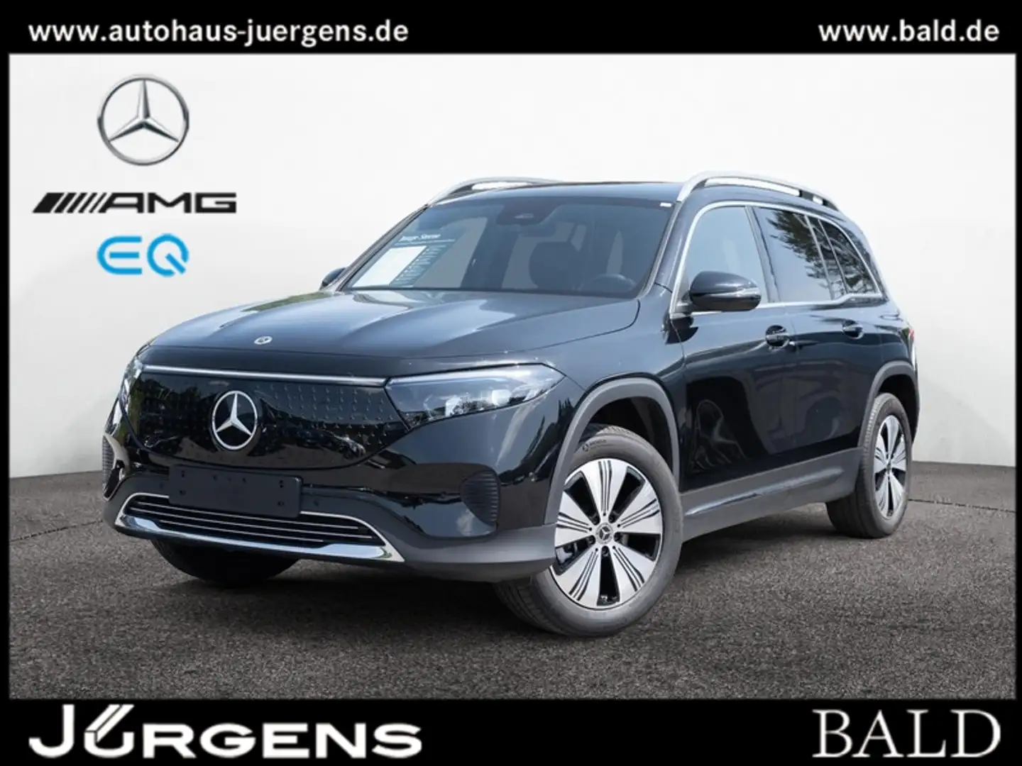 Mercedes-Benz EQB 300 4M Progressive/LED/Cam/Totw/7Sitzer/18' Nero - 2