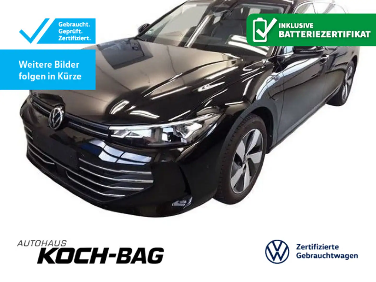Volkswagen Passat Variant eHybrid Business DSG Navi LED AHK Schwarz - 1