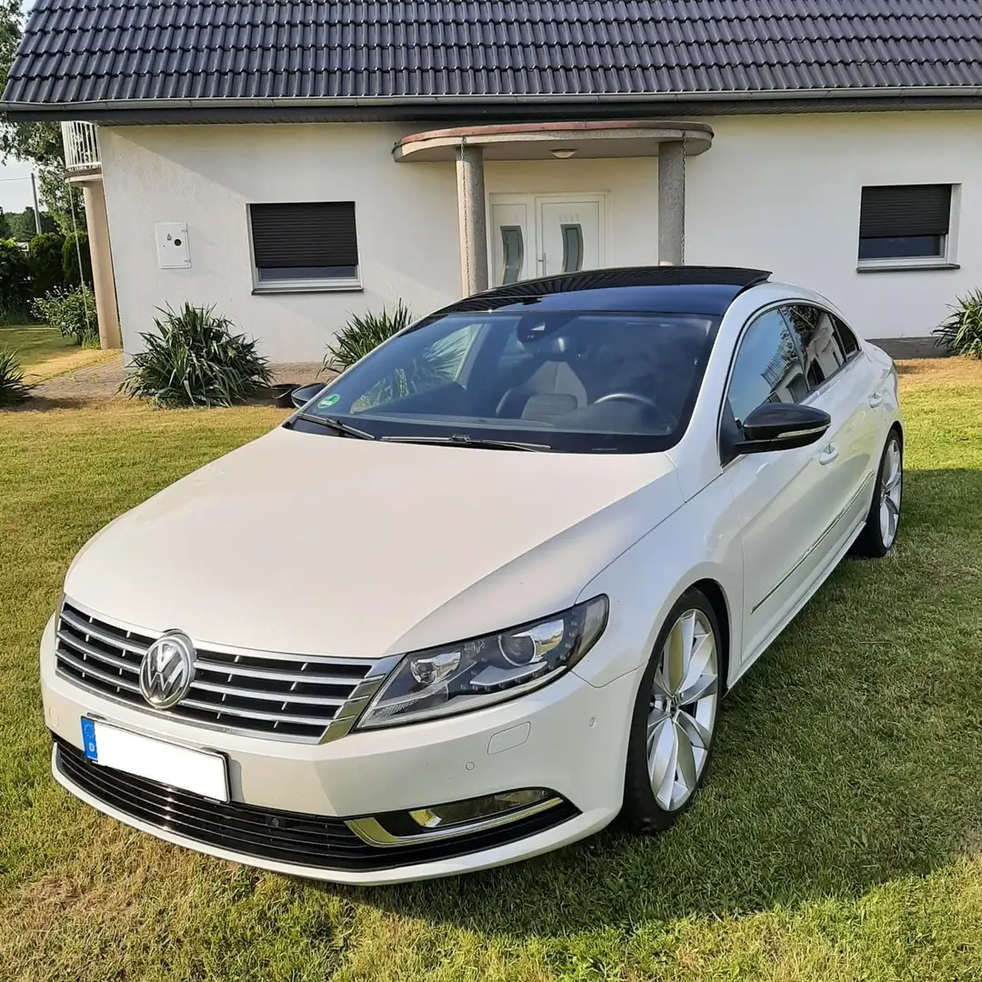 Volkswagen CC 2.0 TDI 4Motion BlueMotion Technology DSG Blanc - 1