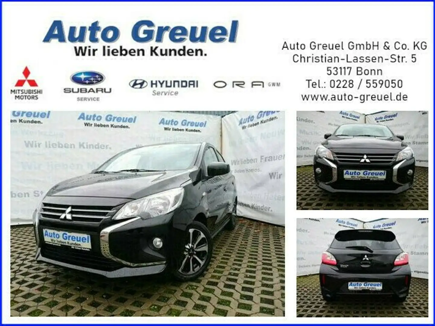 Mitsubishi Space Star 1.2 Select+ Piano-Schwarz Noir - 1