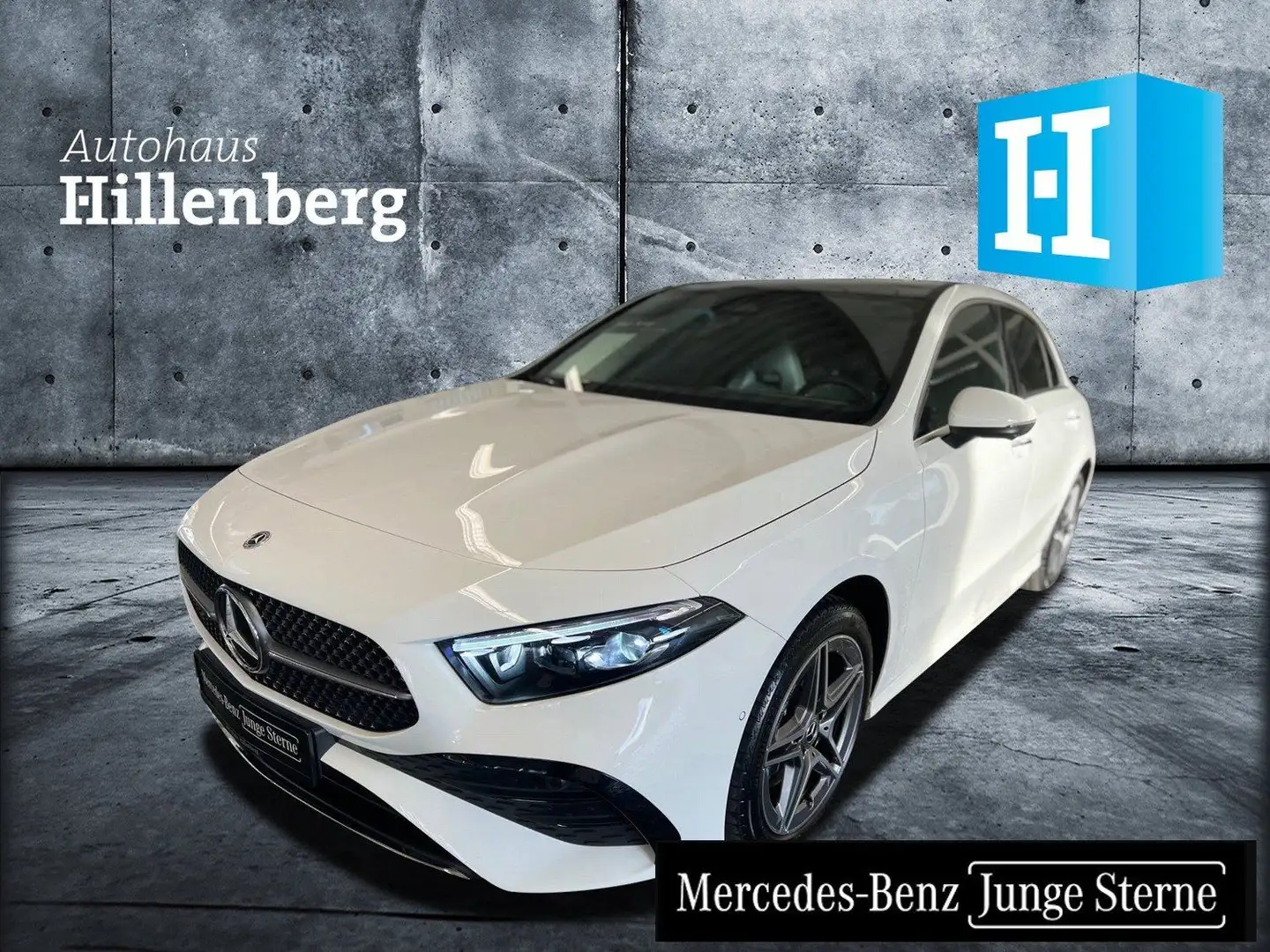 Mercedes-Benz A 250 e AMG Premium Plus; Head-Up; Multibeam;360 Weiß - 1