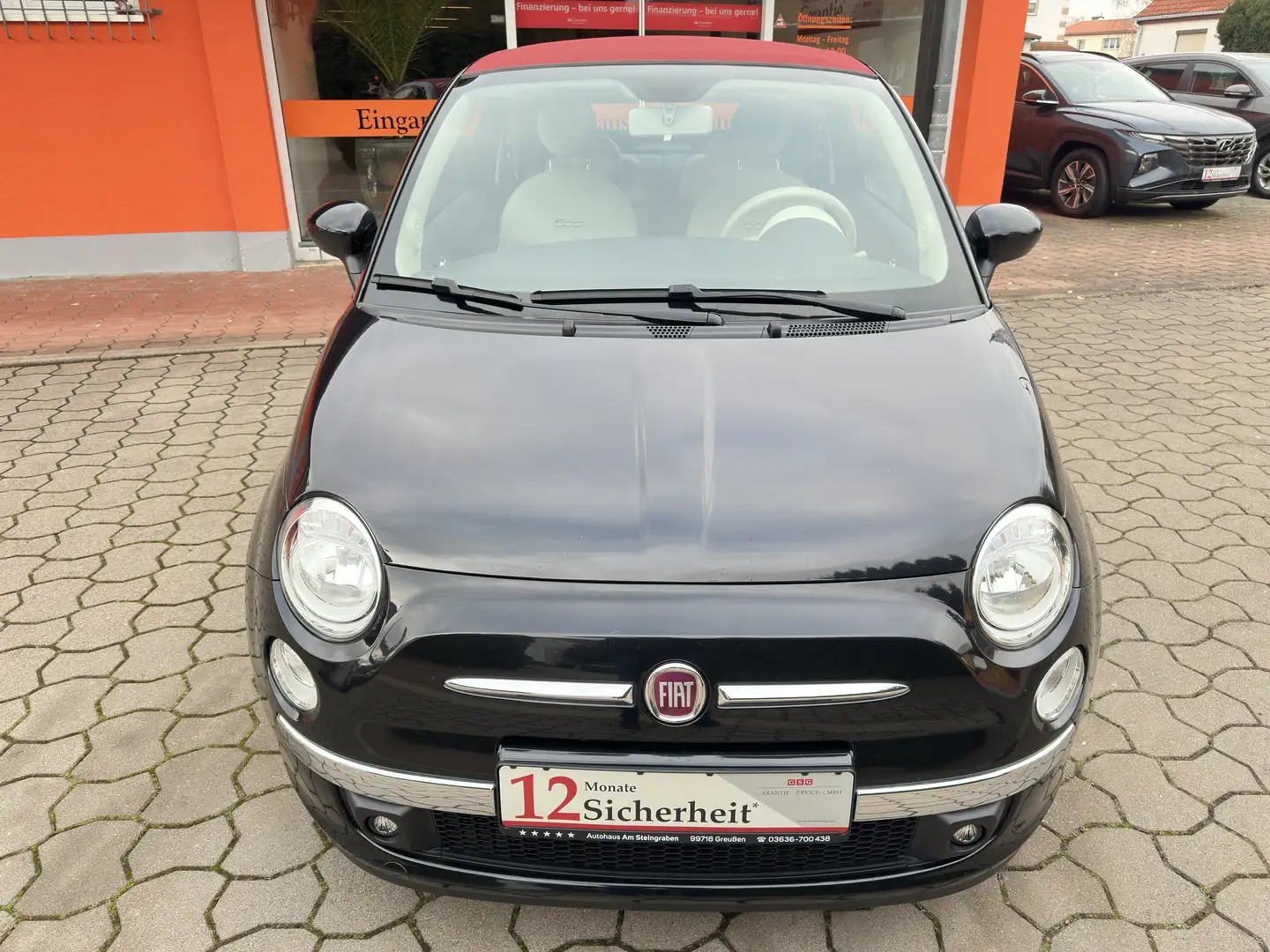 Fiat 500 Lounge * klima * Mit 1Jahr Garantie * Schwarz - 2