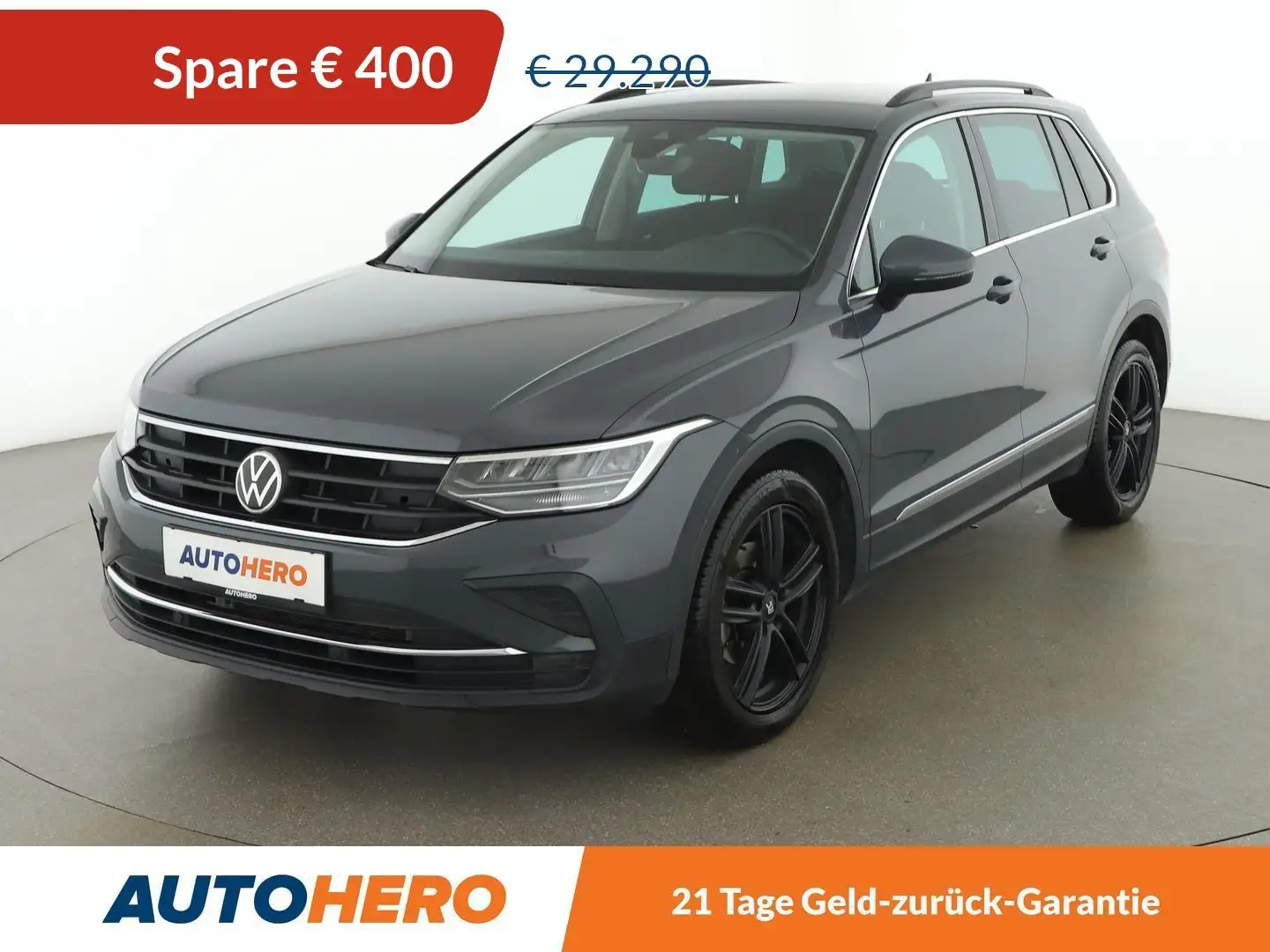 Volkswagen Tiguan 1.5 TSI ACT Life *ACC*LED*CAM*SPUR*3-ZONEN* Grau - 1