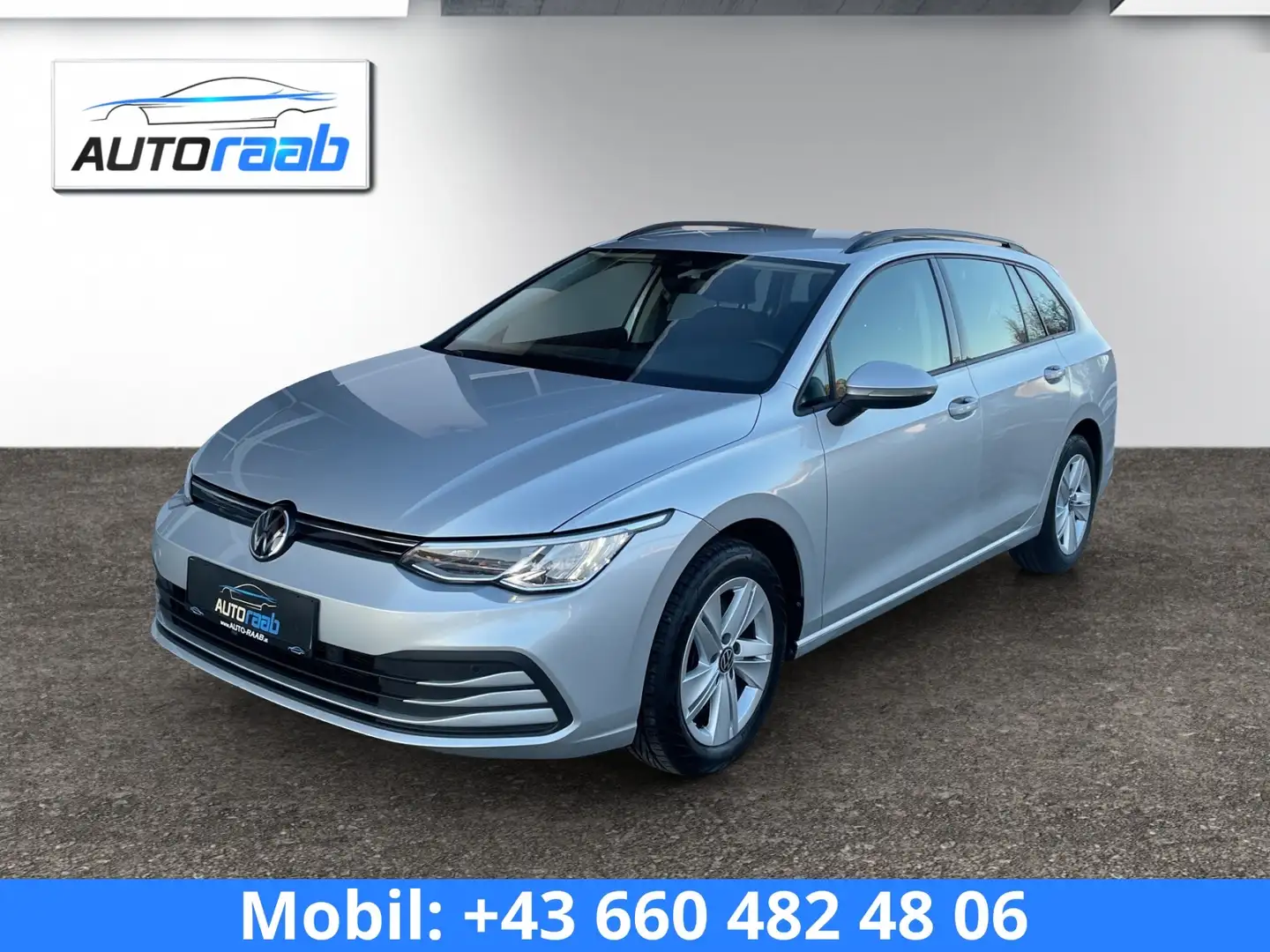 Volkswagen Golf Variant Life 2,0 TDI *AHV*VIRTUAL*APP*ACC*PDC* Silber - 1