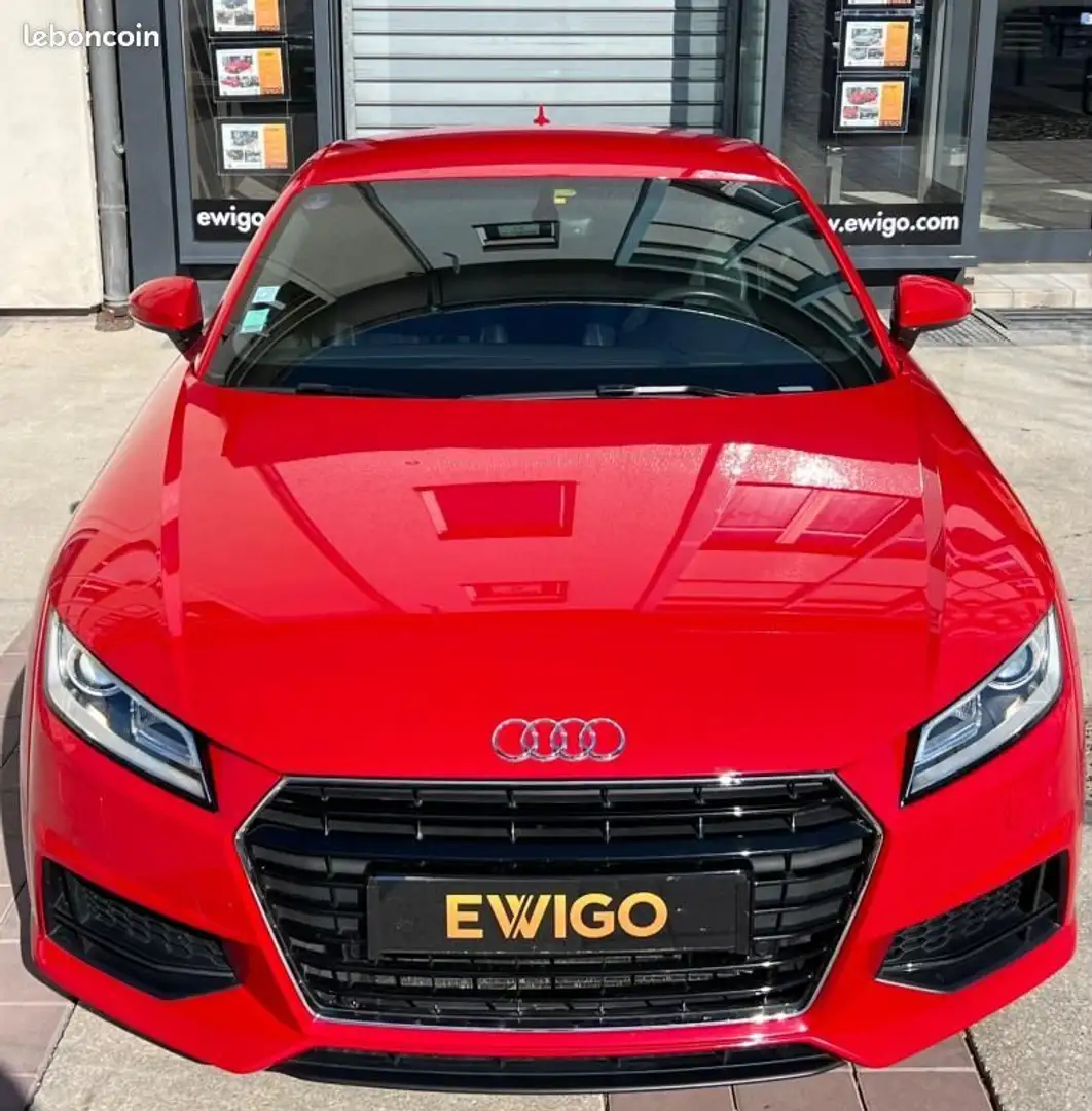 Audi TT COUPE 1.8 TFSI 180 S-LINE S-TRONIC VIRTUAL COCKPIT Rouge - 2