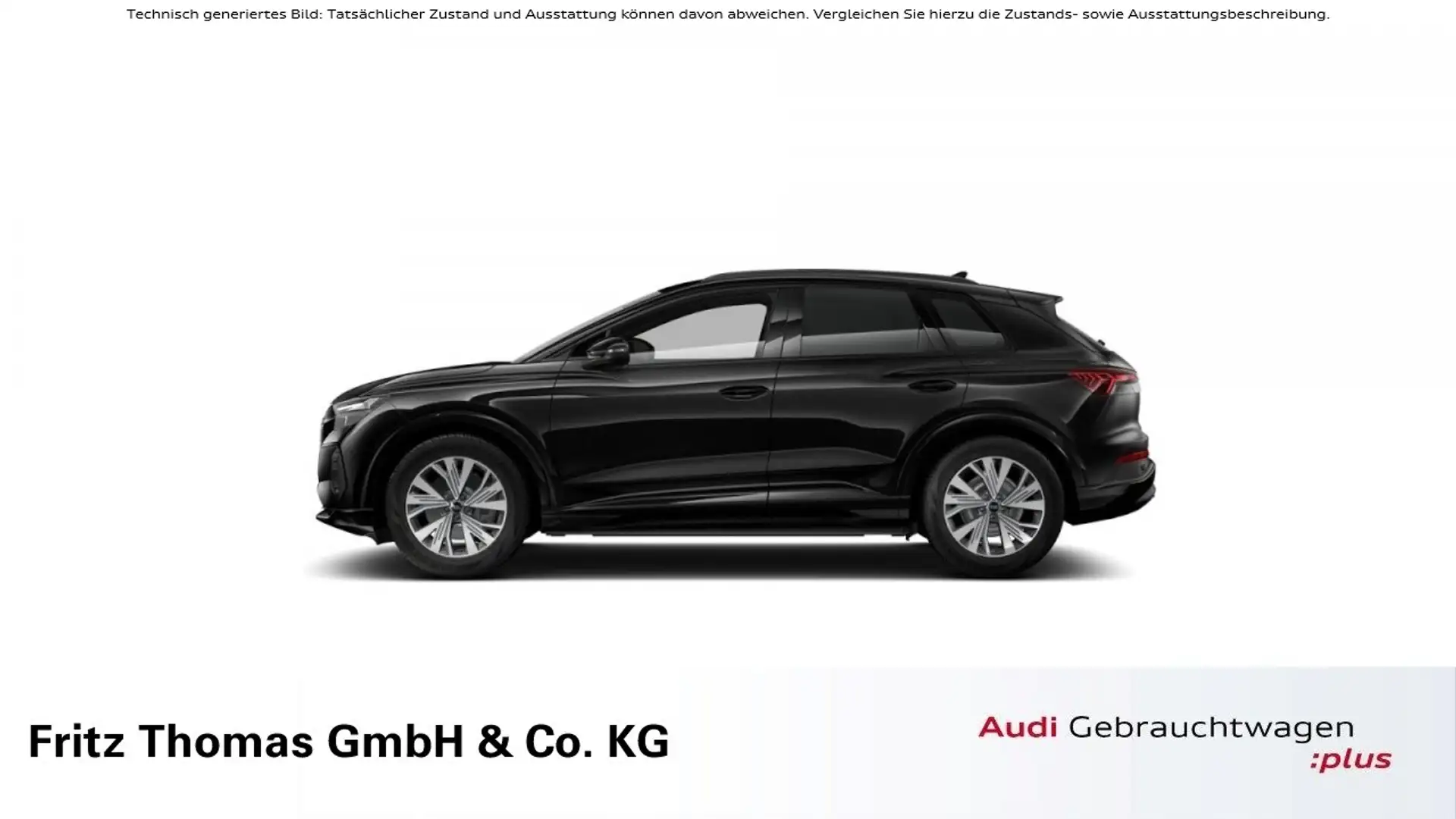 Audi Q4 e-tron 40 S line Navi Optikp. SpSi APS RKamera Klima Zwart - 1