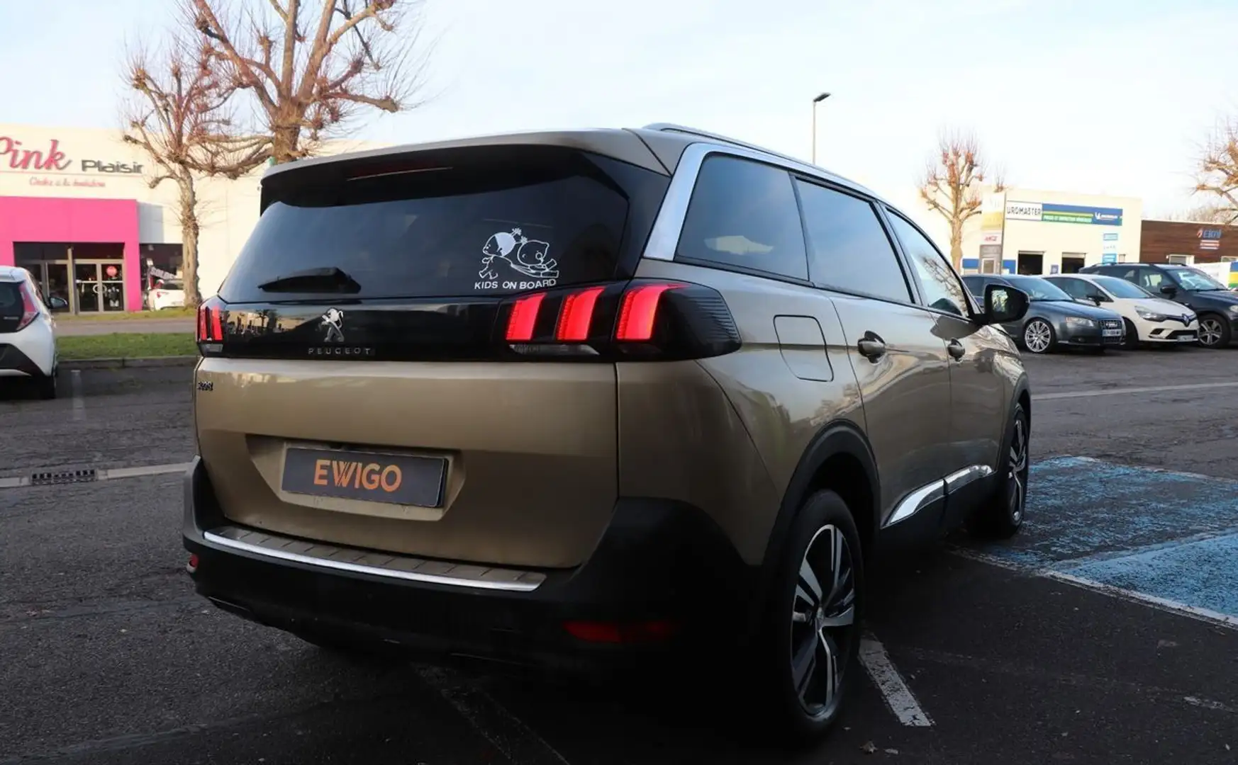 Peugeot 5008 1.6 bluehdi 120 bva carplay-camera de recul Gelb - 2