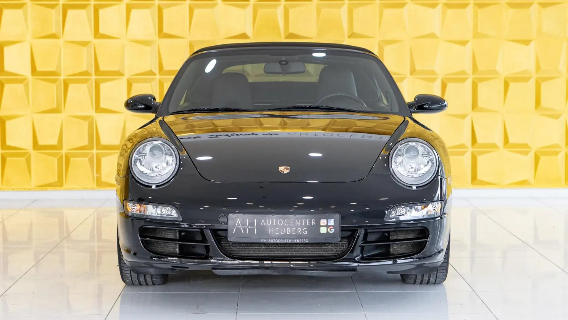 Porsche 911 /997 Carrera Cabrio*2.Hd*SportABGAS* Schwarz - 2