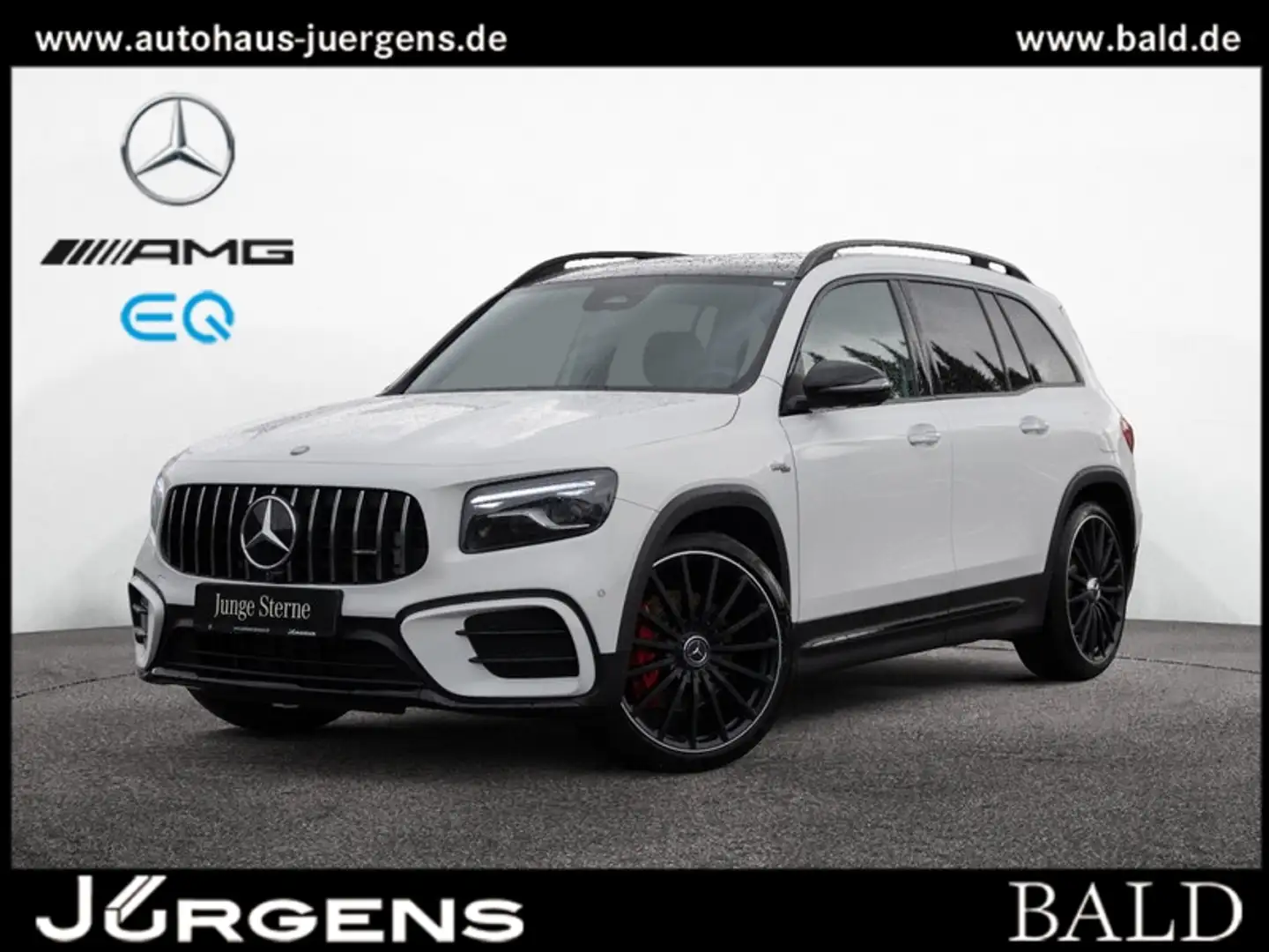 Mercedes-Benz GLB 35 AMG 4M MLB/360/Pano/Night/Stdhz/Keyl/21' Weiß - 1