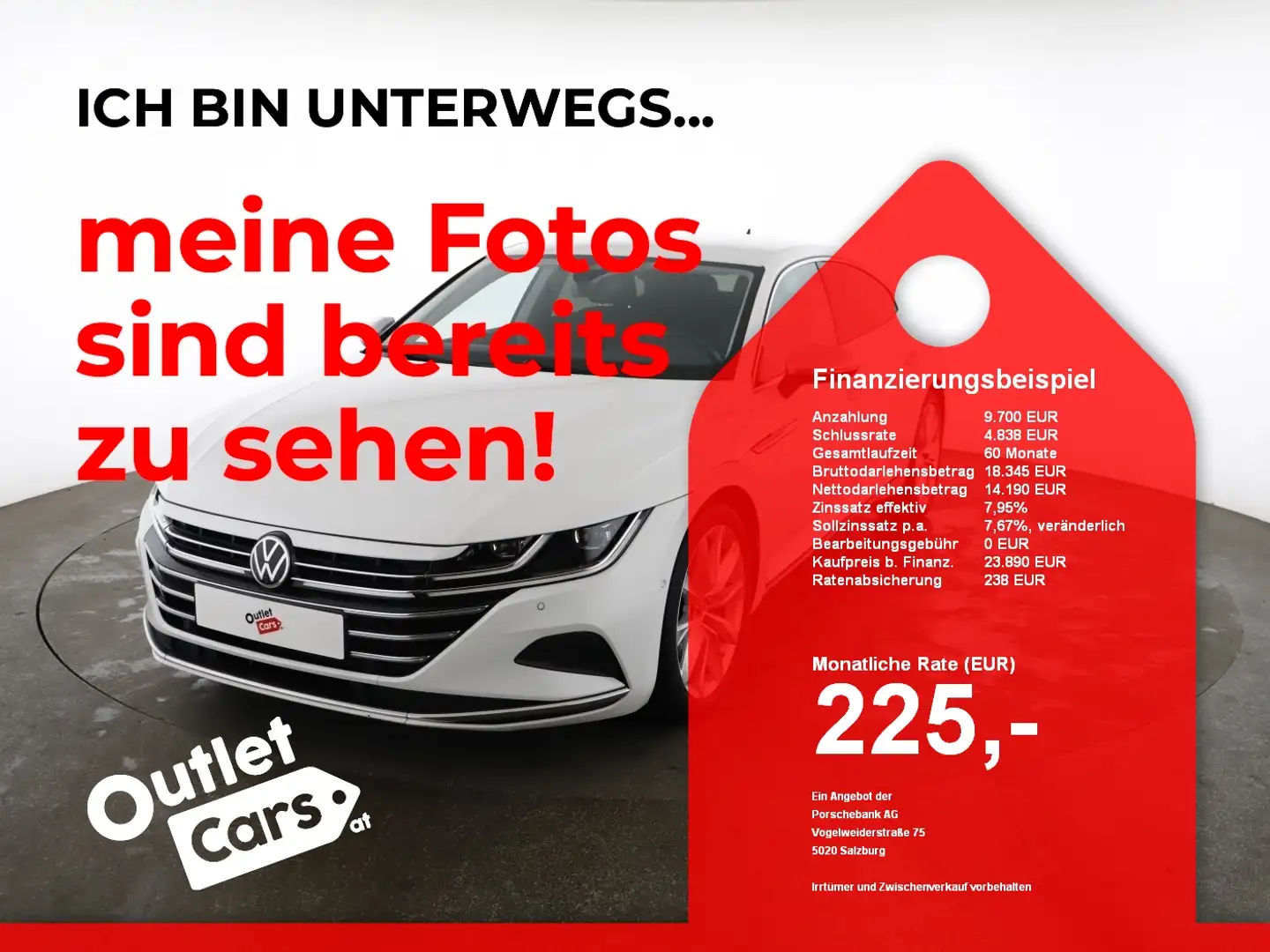 Volkswagen Arteon 2.0 TDI Elegance NaviPro+ASSIST+CARPLAY Weiß - 1