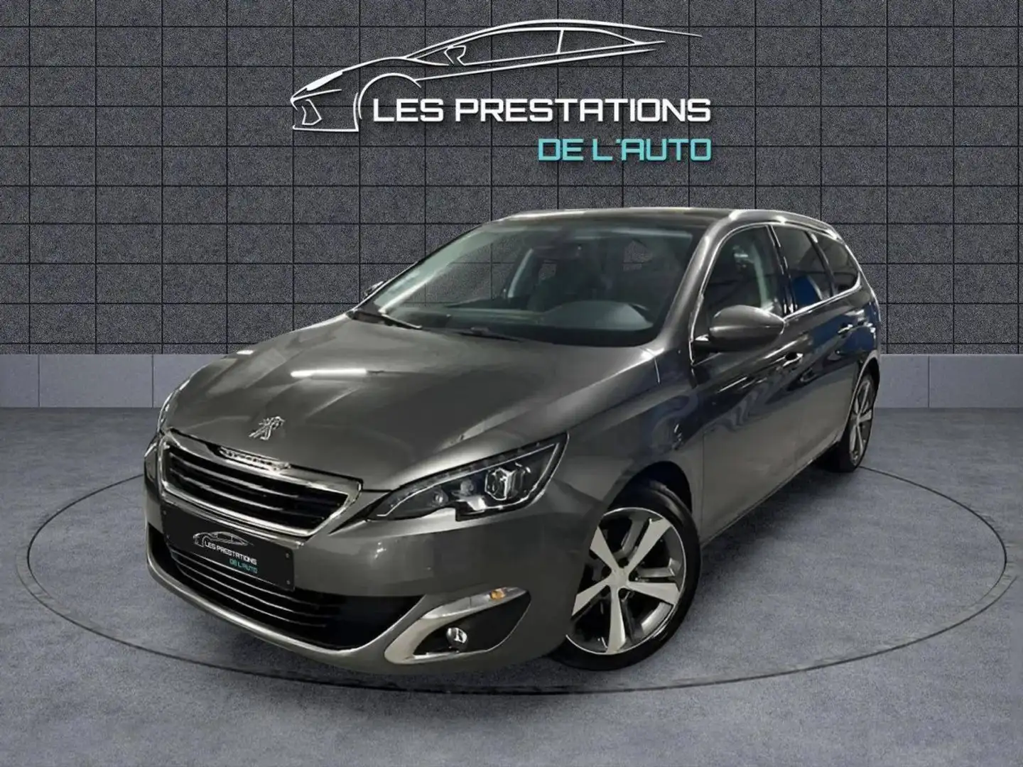Peugeot 308 II 1.2 PureTech 130ch Féline EAT6 Gris - 1
