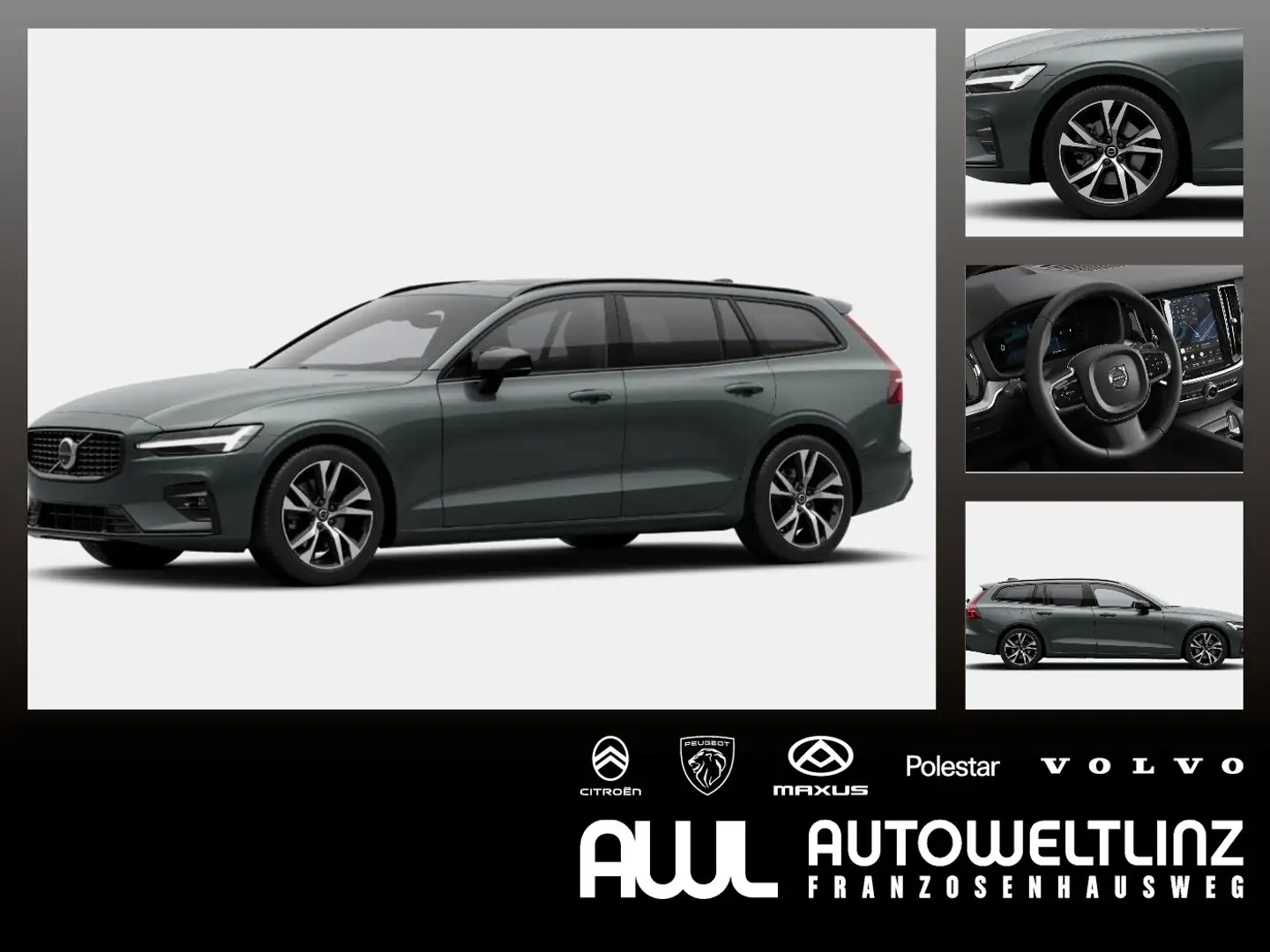 Volvo V60 Kombi B4 (Benzin) Plus Dark ACC+LED+Navi+SHZ - 1