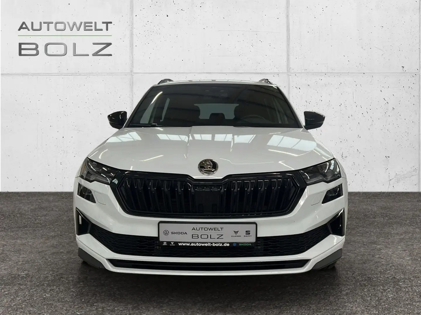 Skoda Karoq 1.5 TSI Sportline ACC PANO MATRIX-LED Weiß - 2