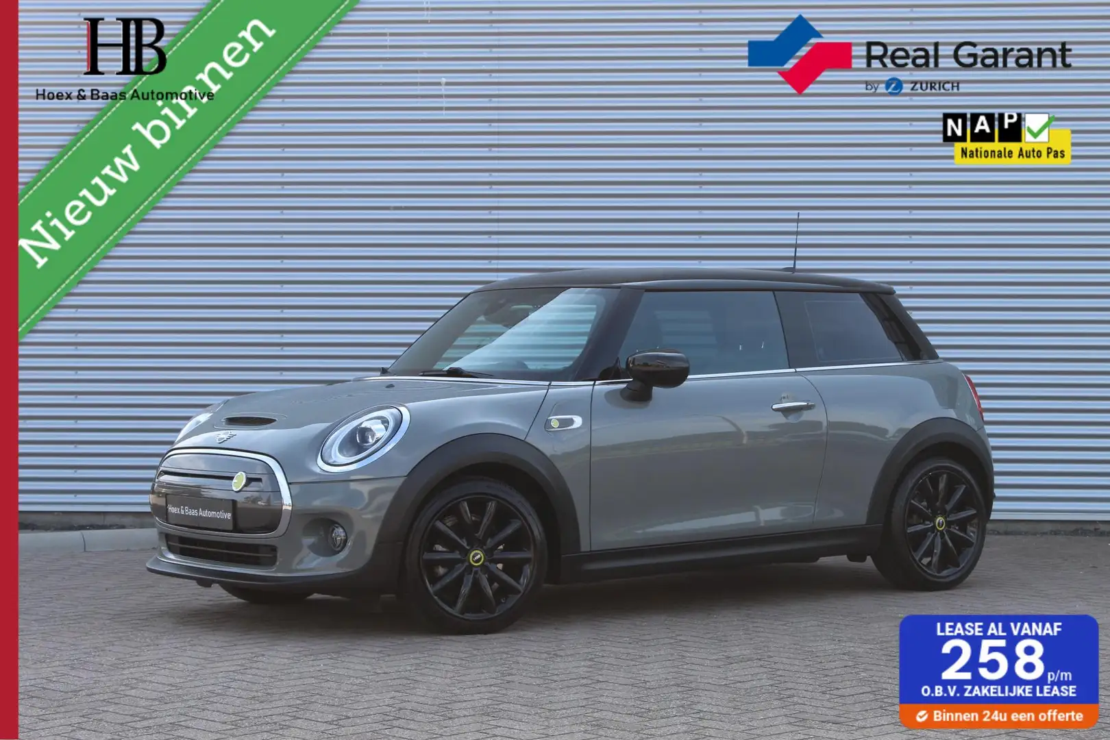 MINI Mini Electric Essential 33 kWh Camera/Navi/DAB/Sto Gris - 1