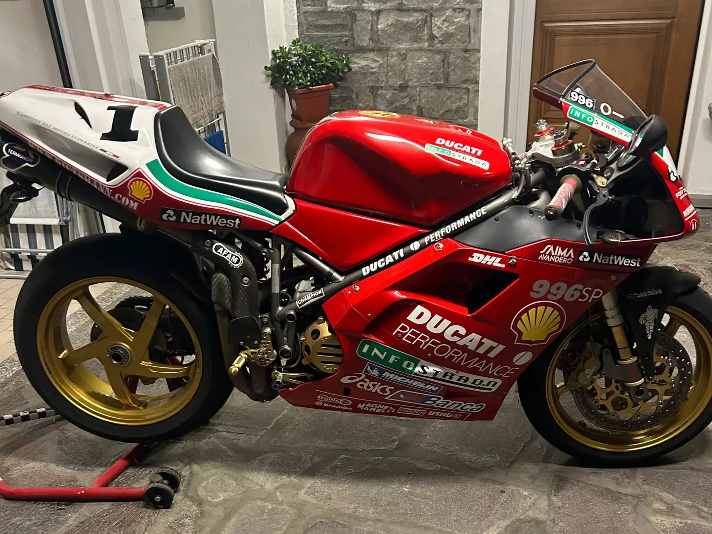 Ducati 996 Piros - 1