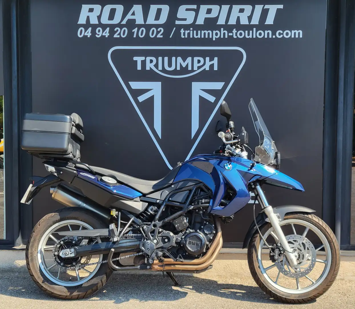 BMW F 650 GS Bleu - 1