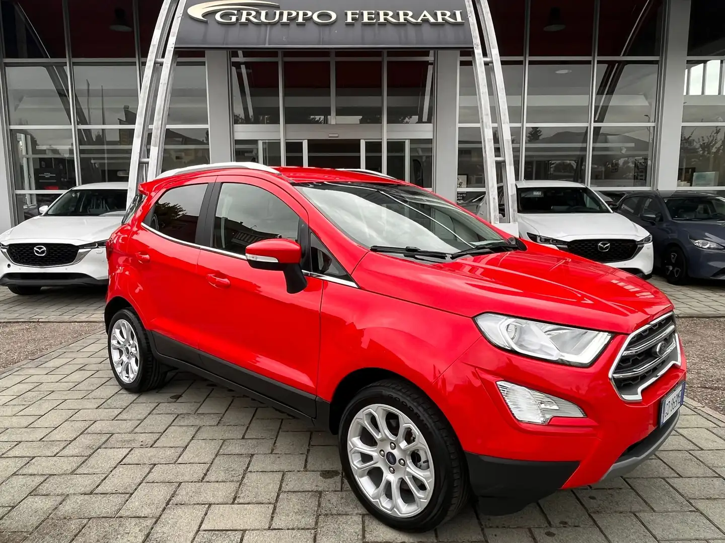 Ford EcoSport 1.0 EcoBoost 125 CV Start&Stop Titanium Rosso - 1