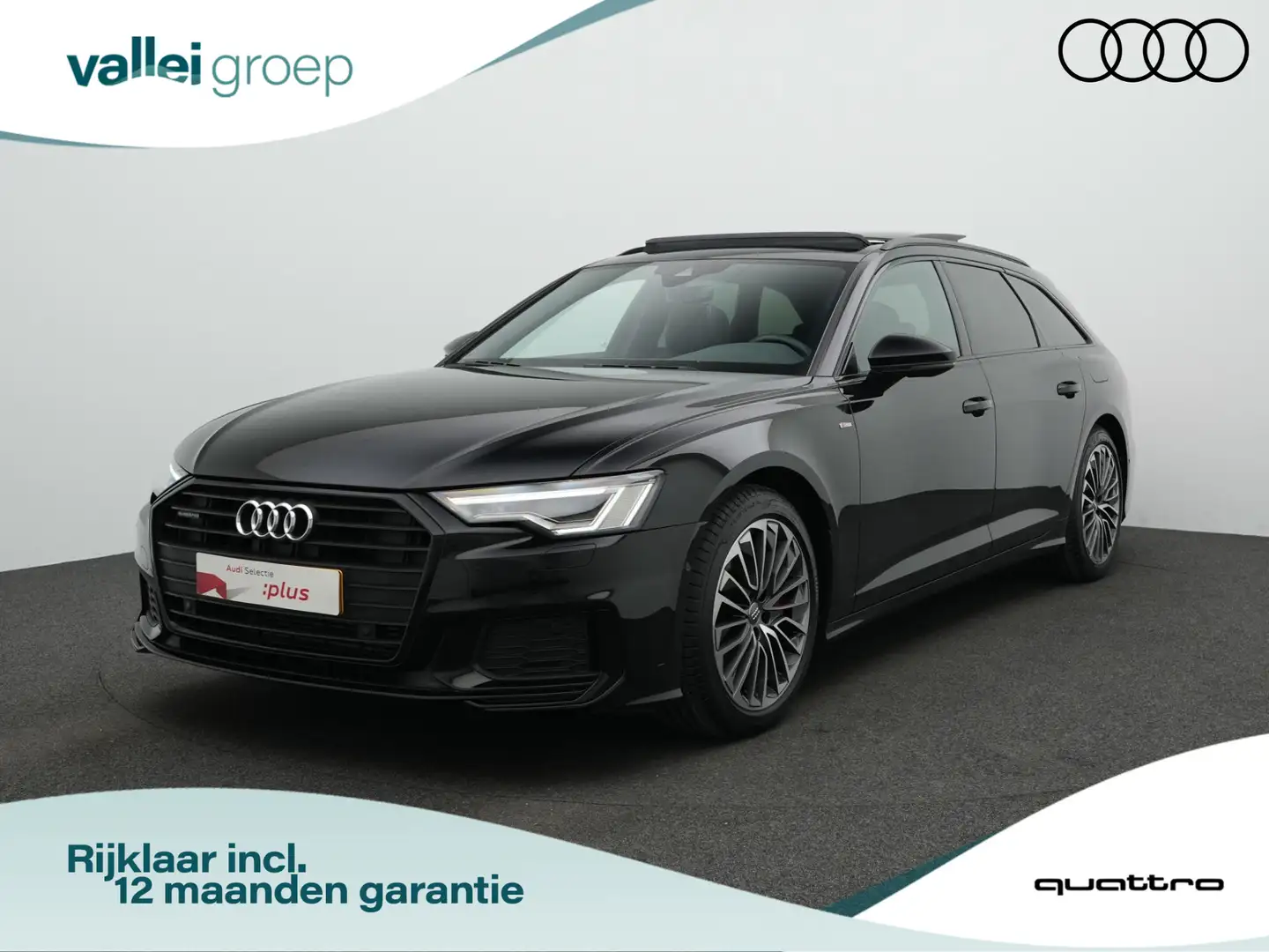 Audi A6 Avant 55 TFSI e 367 pk S-tronic quattro Competitio Noir - 1
