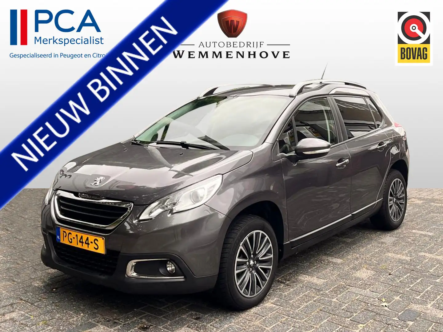 Peugeot 2008 1.2 VTi Allure Pack Premium Plus Grijs - 1