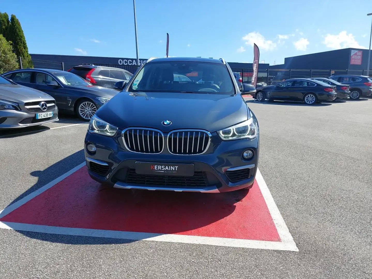 BMW X1 F48 xDrive 20d 190 ch BVA8 xLine Gris - 2