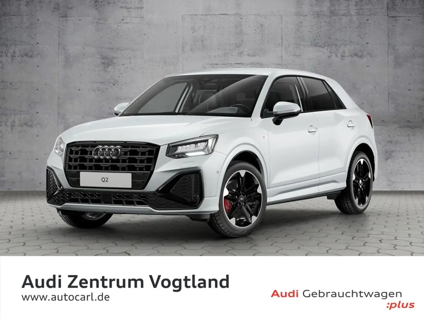 Audi Q2 S line 35 TFSI S tronic Parken/NAV/SHZ KLIMA LED Weiß - 1