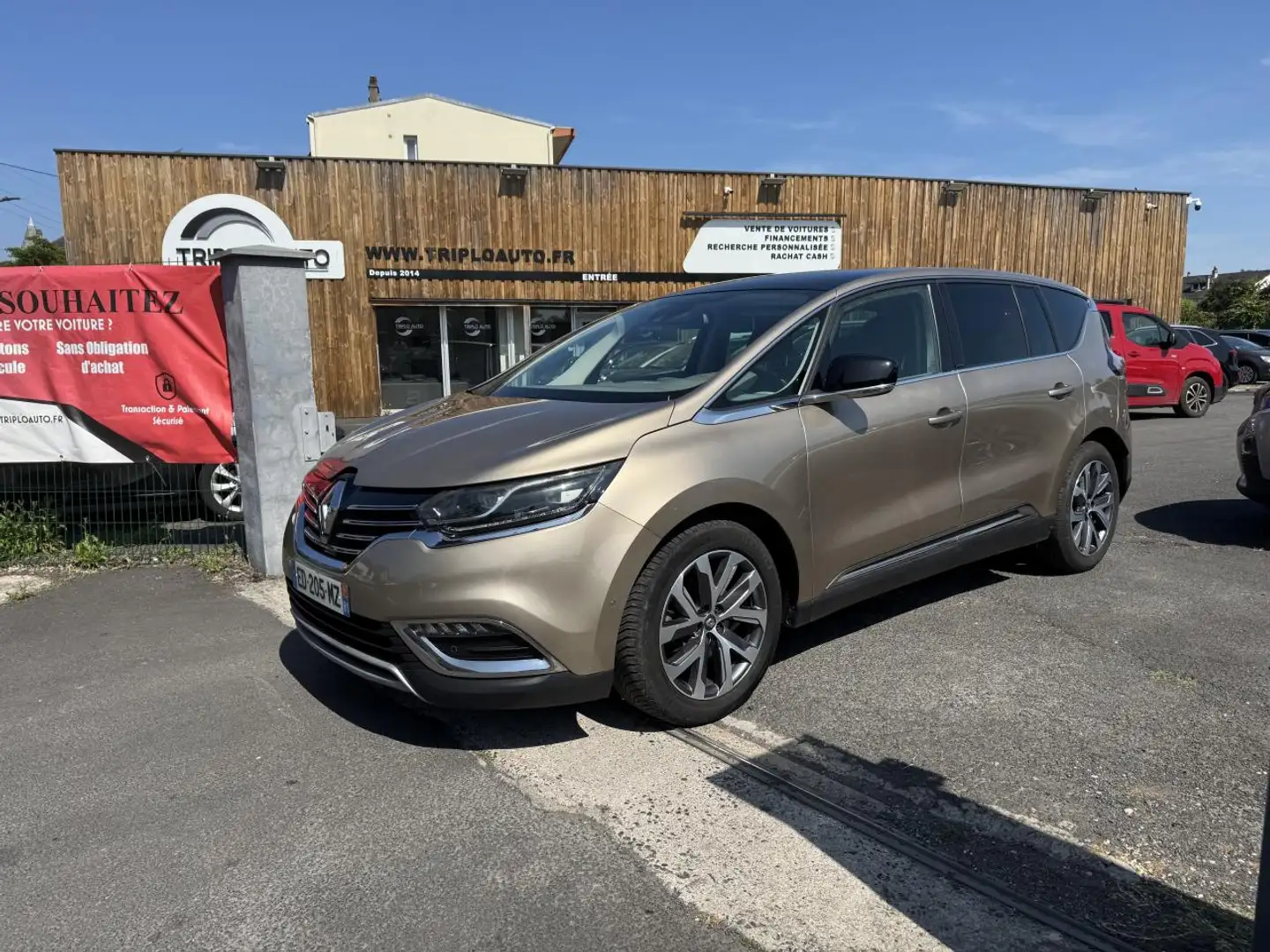 Renault Espace 1.6 Energy dCi - 160 Bva Intens Gps + Camera AR +  Beige - 1