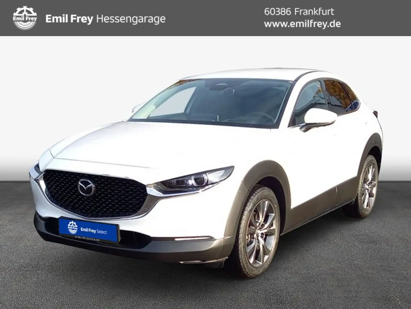Mazda CX-30 e-SKYACTIVE X 186 SKYACTIV-Drive EXCLUSIVE-L Weiß - 1