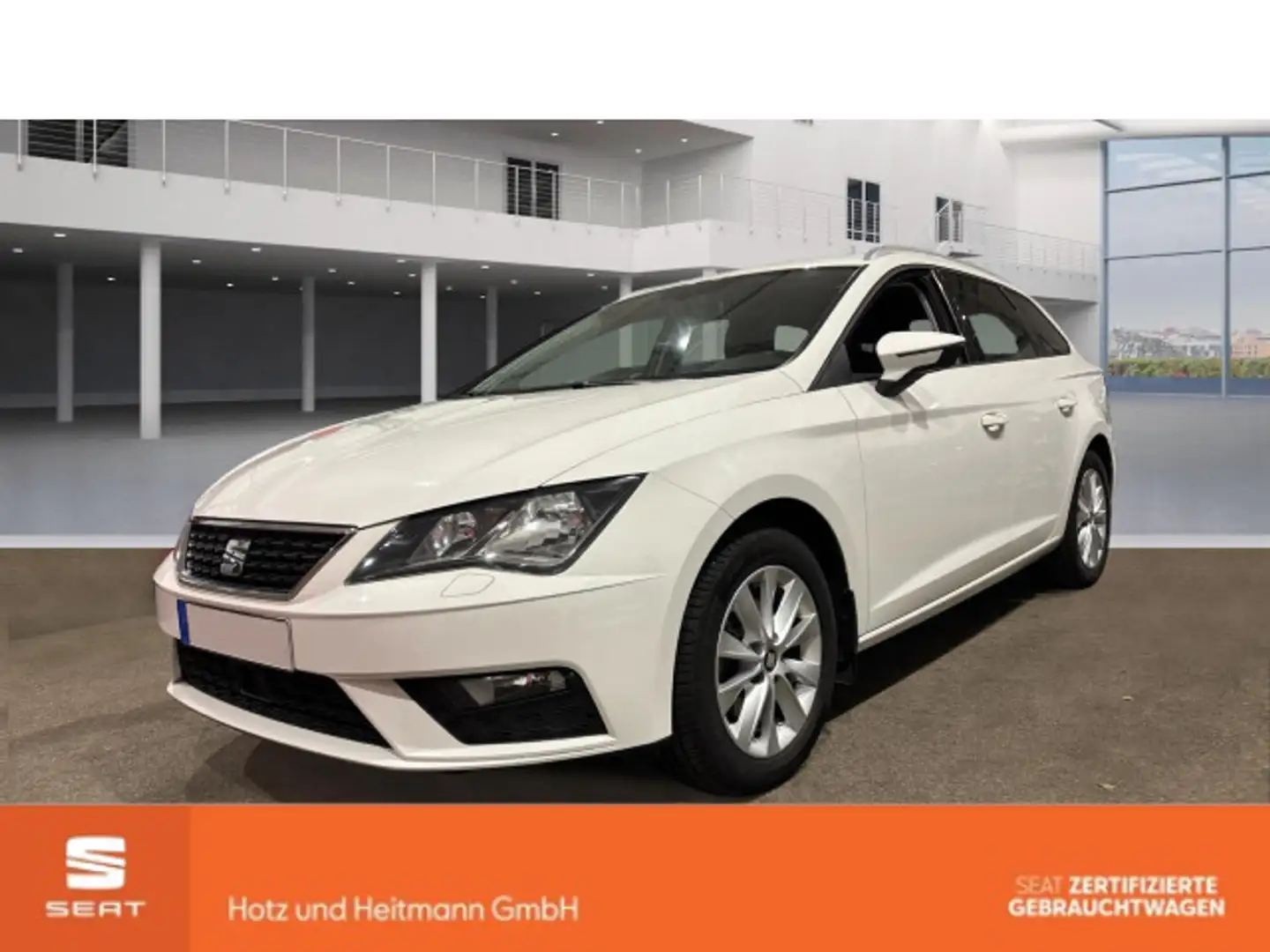 SEAT Leon ST 1.5TGI Style CNG/SITZHEIZUNG/CLIMATRONIC Weiß - 1