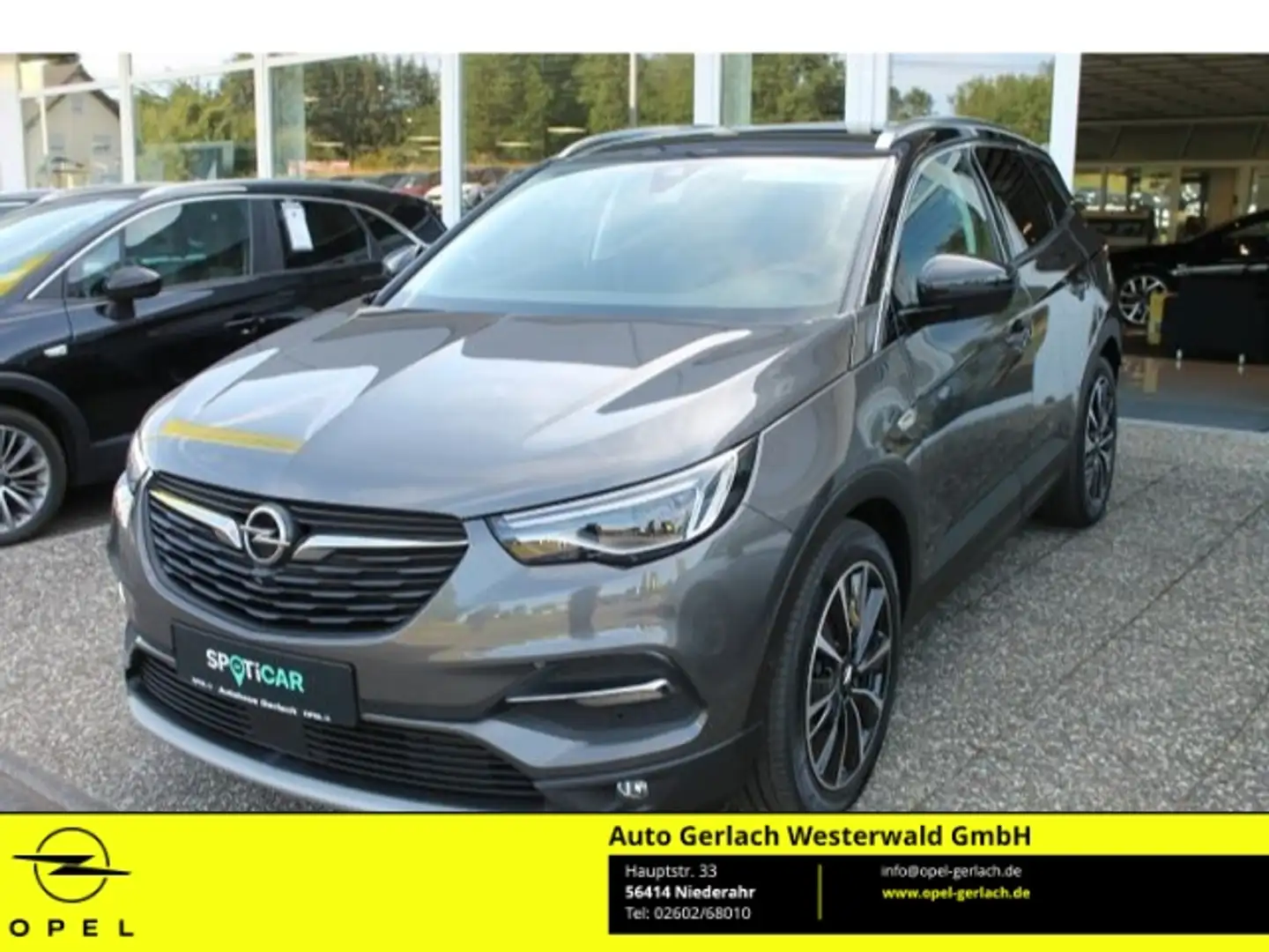 Opel Grandland Plug-in-Hybrid 1.6 Turbo Hybrid EU6d Ultimate PHEV Gris - 1