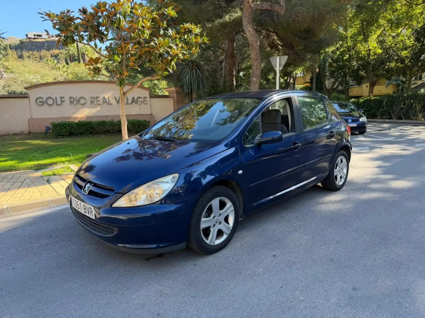 Peugeot 307 2.0HDI XR Blauw - 1