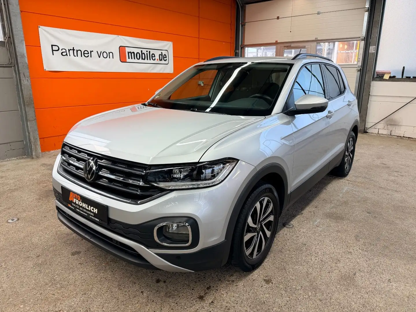 Volkswagen T-Cross Active LED Navi Virtual Kamera ACC Apps Argent - 1