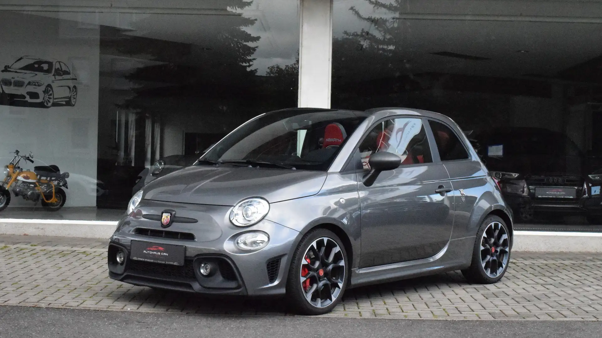 Abarth 595 Competizione CABRIO FACELIFT CARBON! BREMBO! MONZA-SPORTABGAS! Szürke - 1