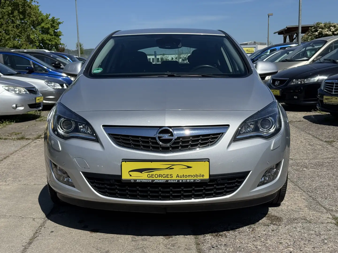 Opel Astra 1.6 Turbo Automatik Sport Silber - 2