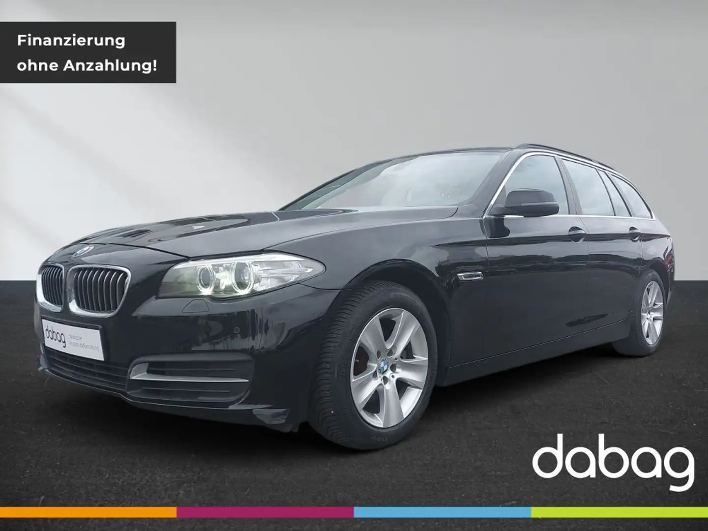 BMW 520 520d Touring Aut. Schwarz - 1