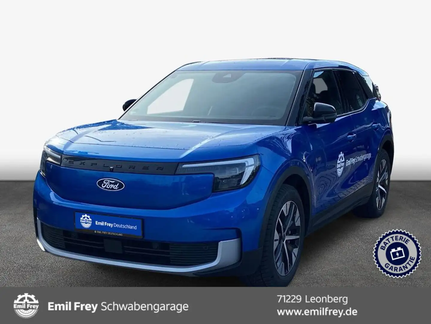 Ford Explorer Elektromotor mit Extended Range RWD 77kWh Blau - 1