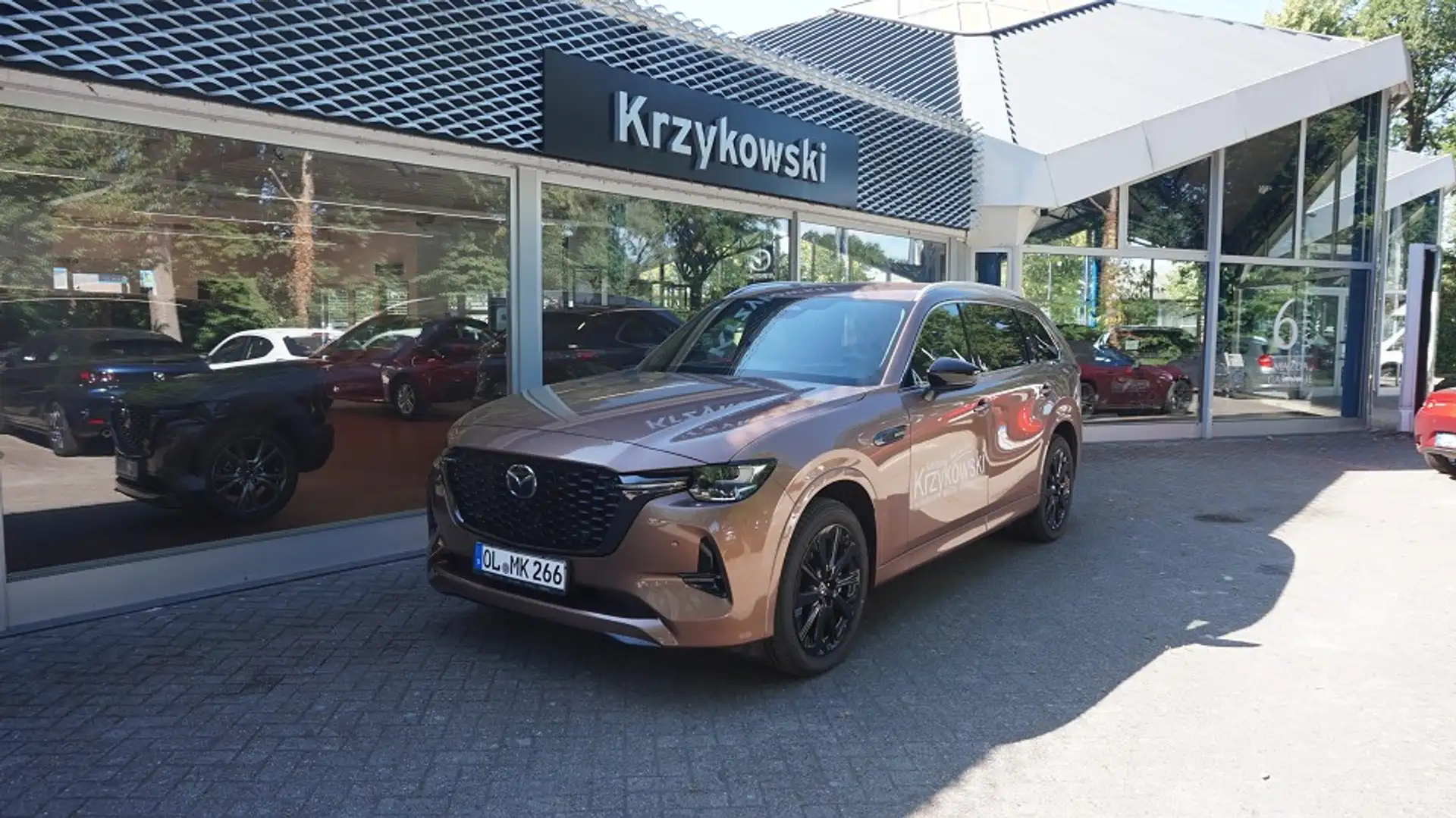 Mazda CX-80 3.3L e-SKYACTIV D 254ps Brązowy - 1