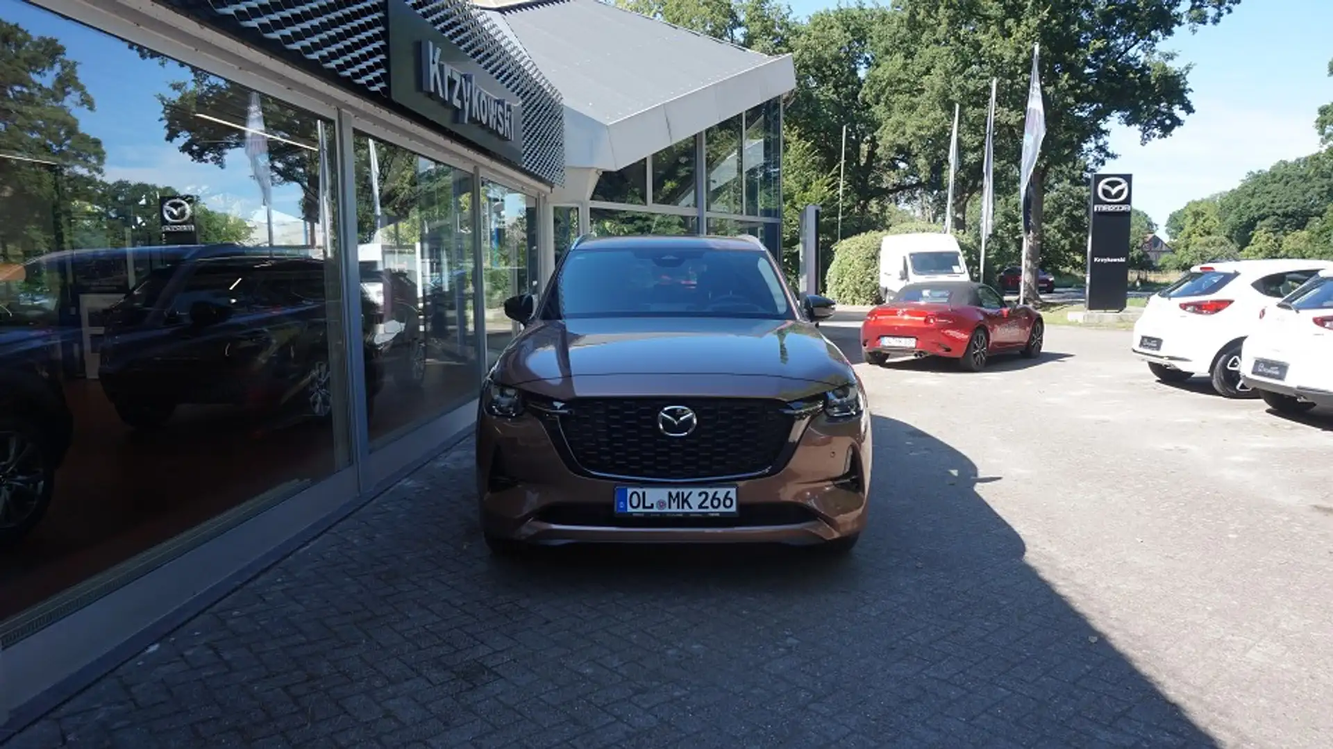 Mazda CX-80 3.3L e-SKYACTIV D 254ps Brązowy - 2