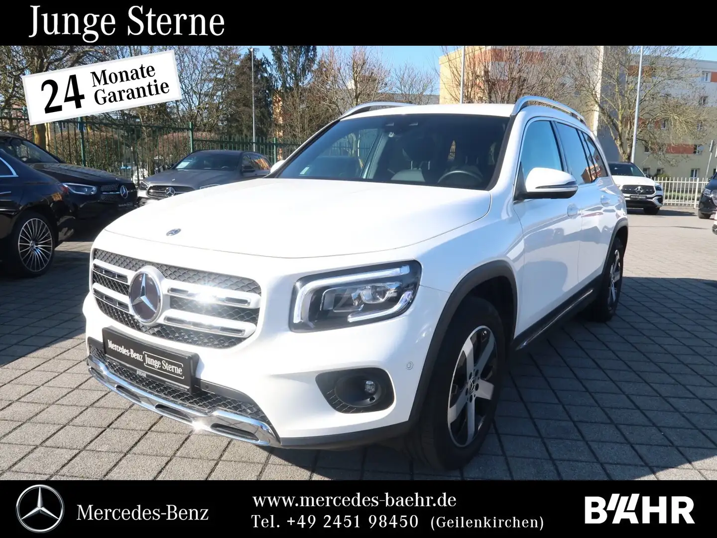 Mercedes-Benz GLB 200 GLB 200 Progressive/MBUX-Navi/LED/RFK/Totwinkel Weiß - 1